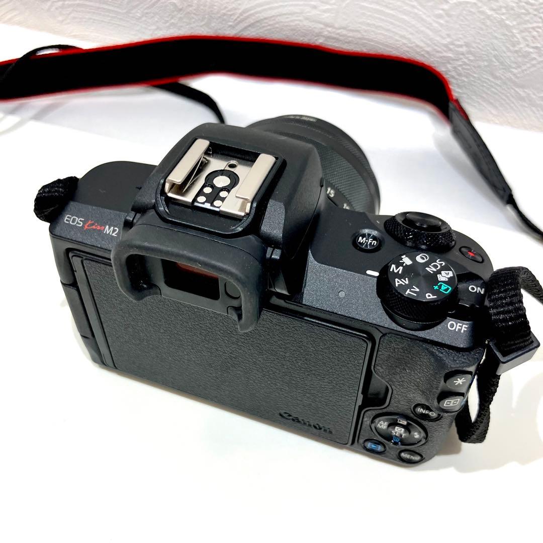 Canon キャノン EOS Kiss M2 キット ミラーレス 一眼 カメラ