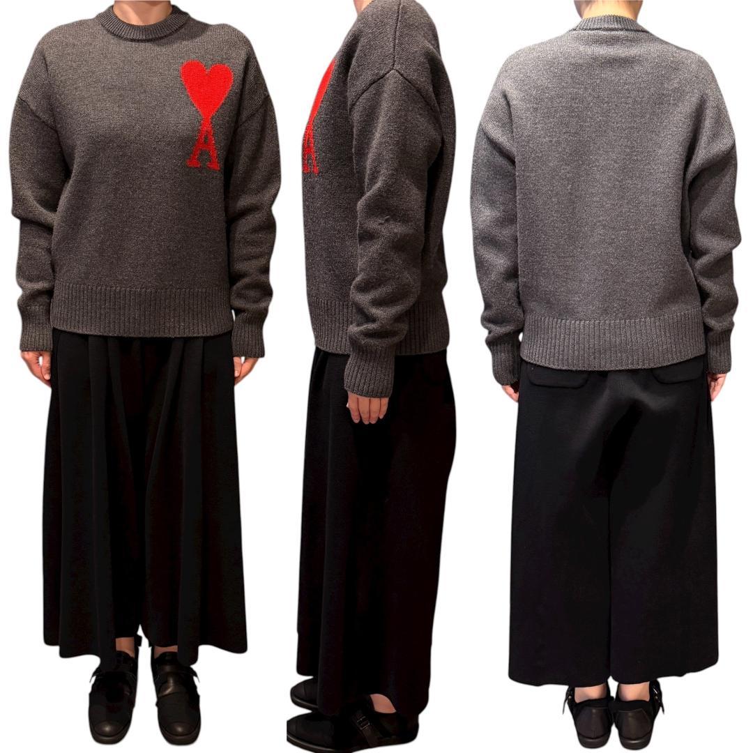 AMI Paris アミパリス　セーター　ニット　カーディガン ハート