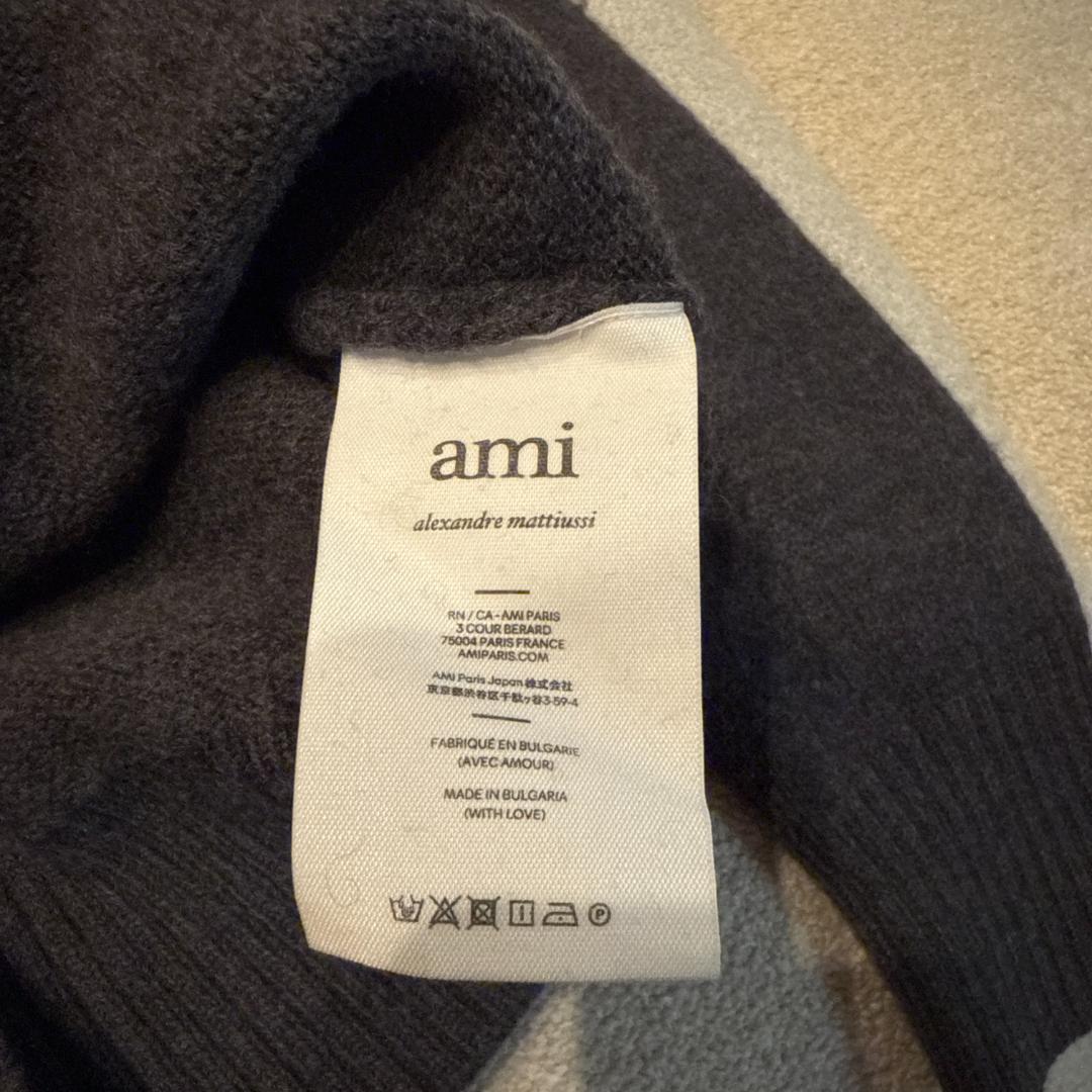 AMI Paris アミパリス　セーター　ニット　カーディガン ハート