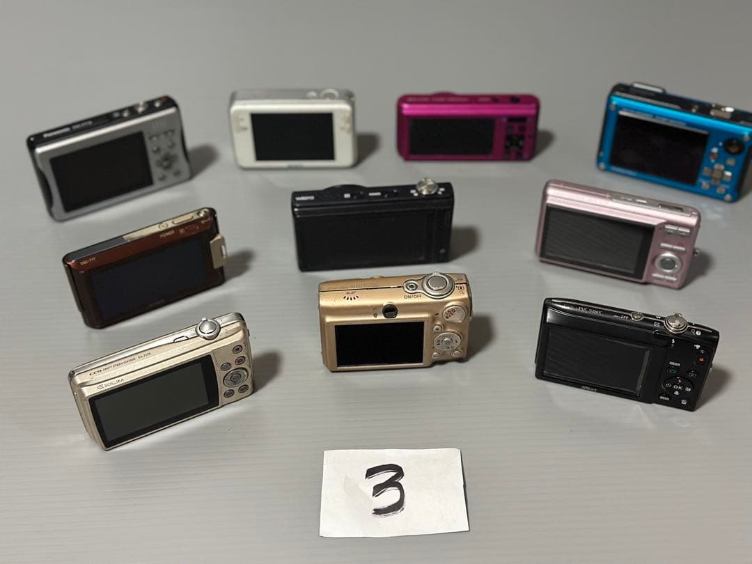 10台 デジカメラ まとめ【動作未確認ジャンク扱】③