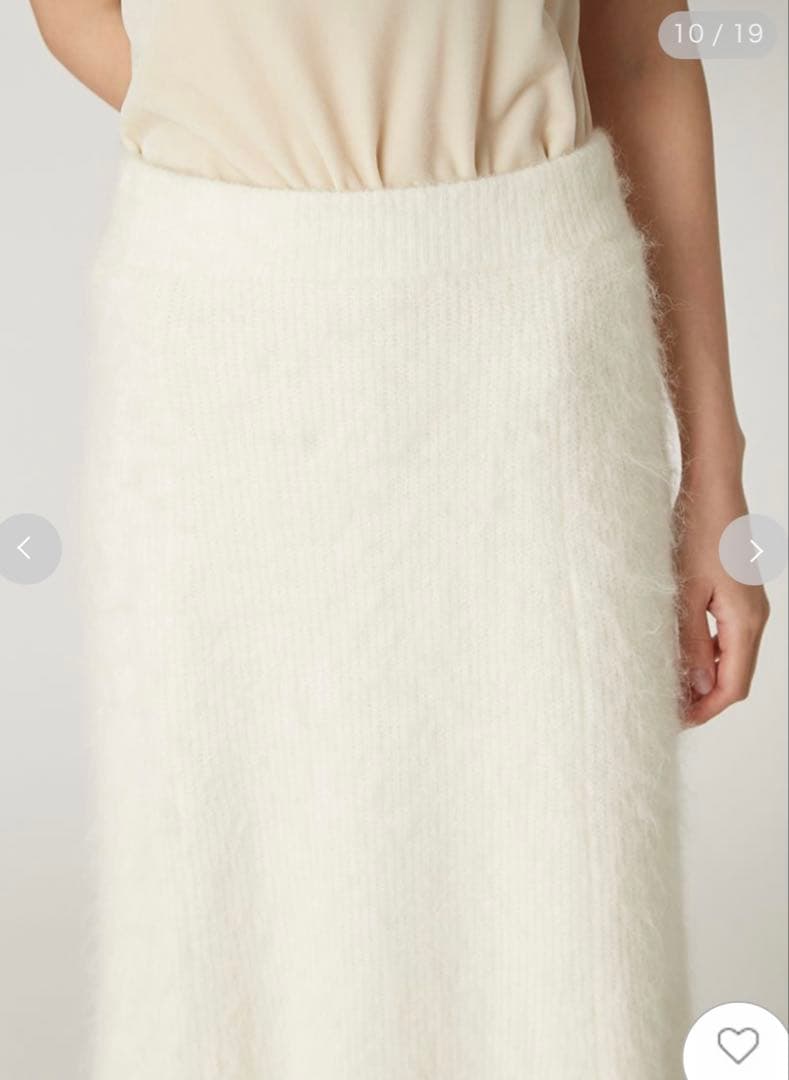 新作FRAY.I.D アルパカシャギーニット　セットアップ　完売商品【新品】