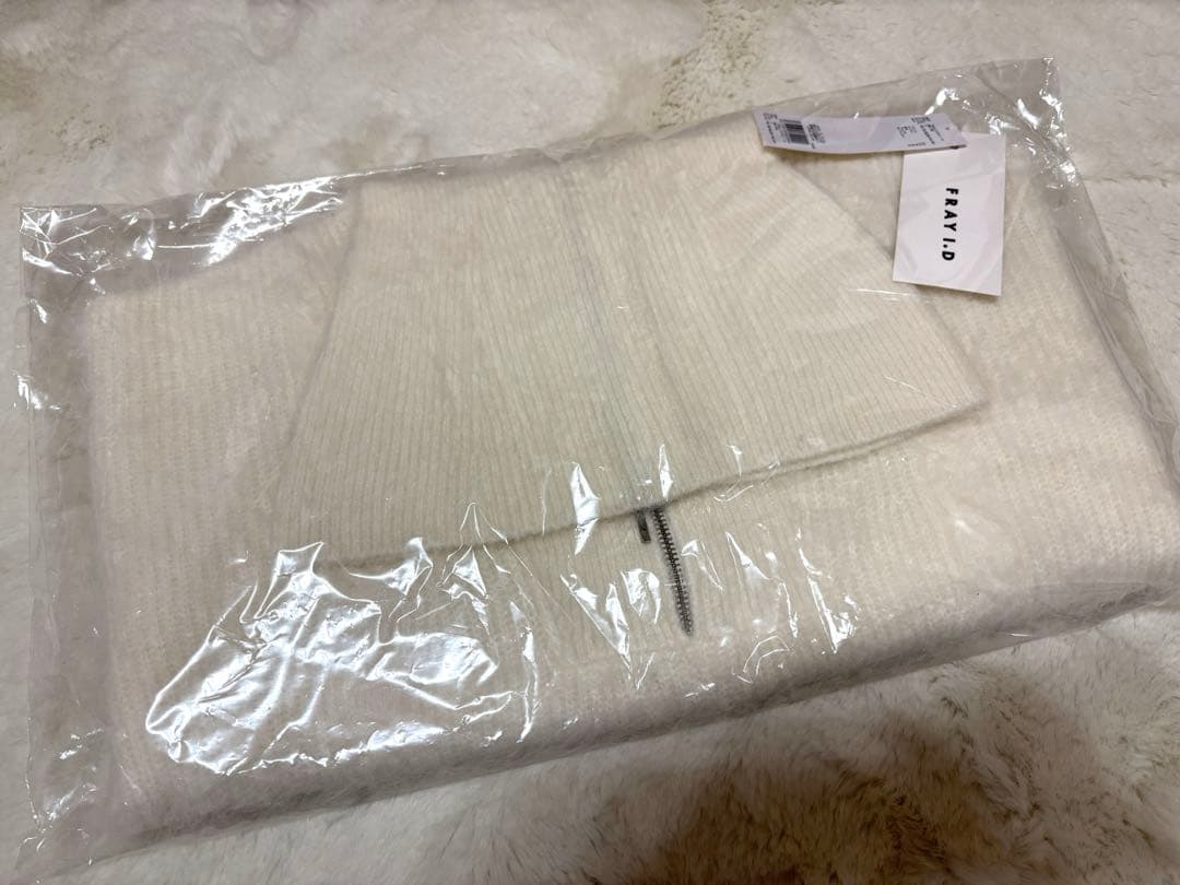 新作FRAY.I.D アルパカシャギーニット　セットアップ　完売商品【新品】