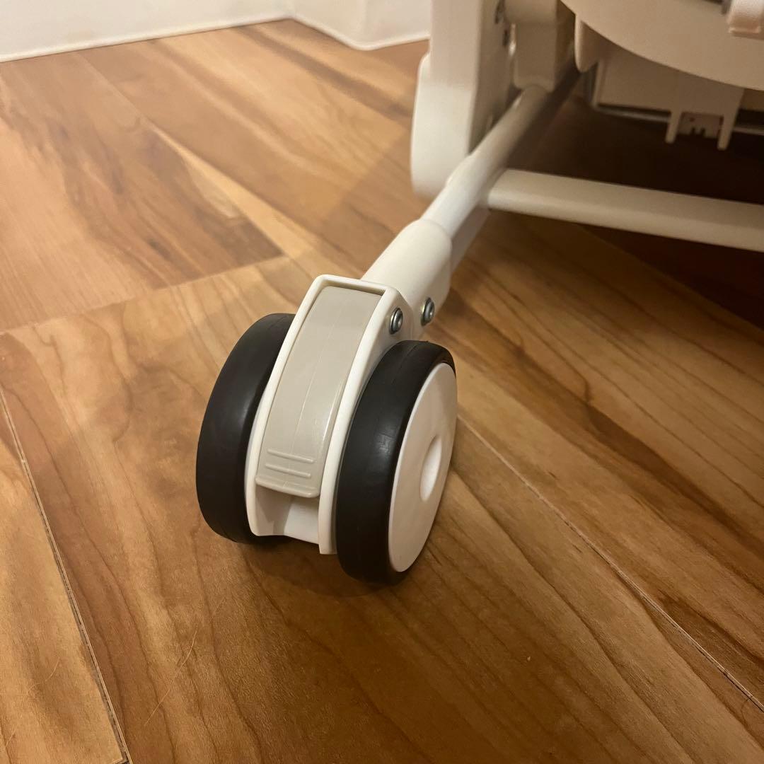 【美品】 コンビ ハイローチェア ネムリラ FF セサミグレー リバーシブル