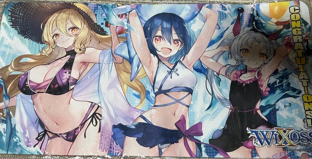 新品未開封 WIXOSS burning curiosity プレイマット