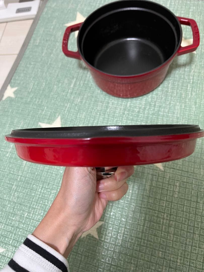 STAUB ストウブ ラウンドココット 20cm チェリー