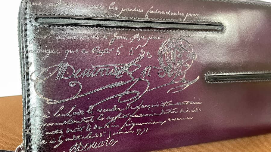 希少！Berluti ベルルッティ ITAUBA NEO 長財布 阪急百貨店購入