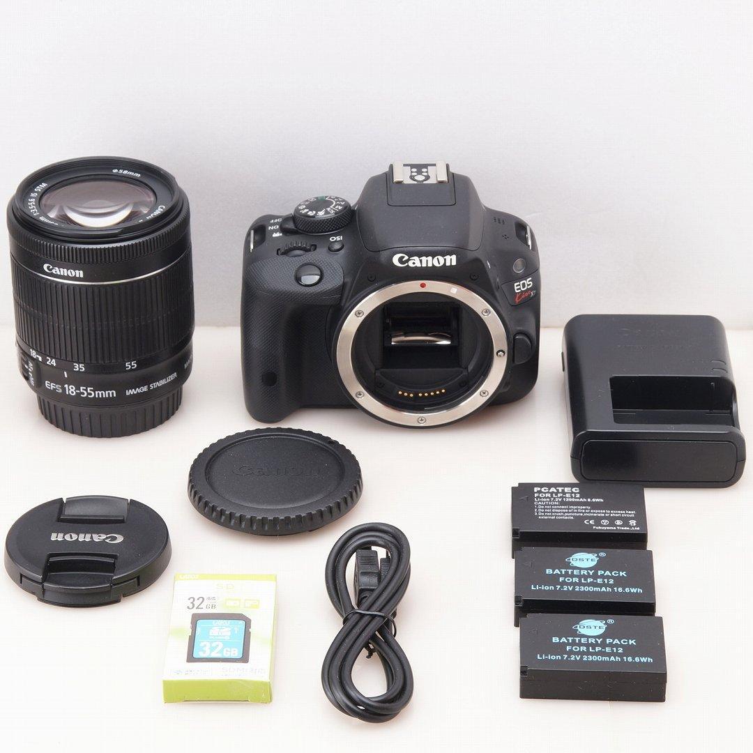 1410ショット★ Canon Kiss X7 美品 最小一眼レフ やや難あり