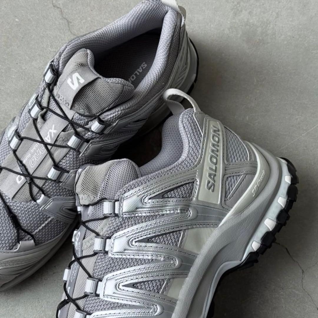 SALOMON XA PRO 3D グレー スニーカー 27㎝　サロモン