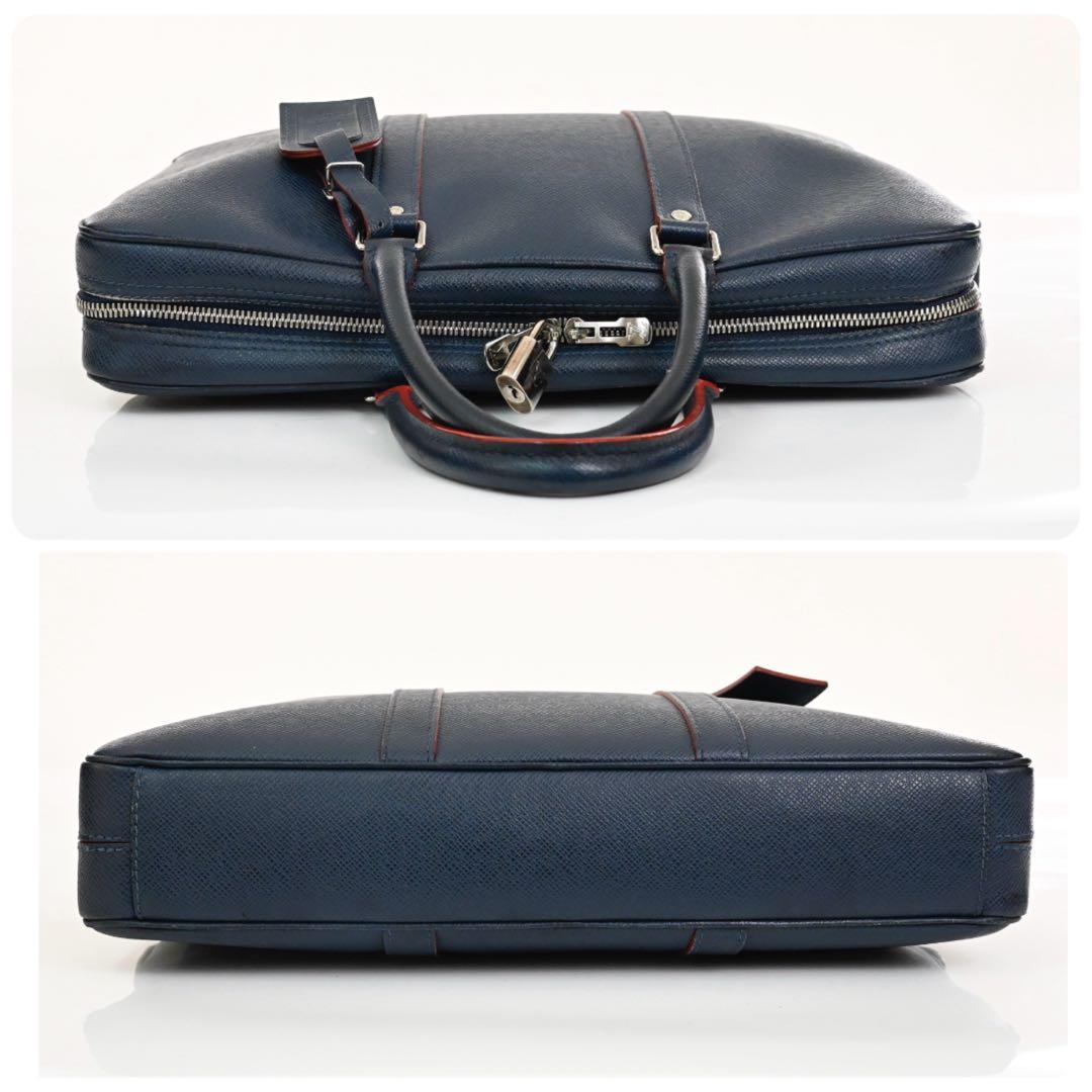 【美品】ルイヴィトン　タイガ　ビジネスバッグ　トートバッグ　レザー　通勤　鞄