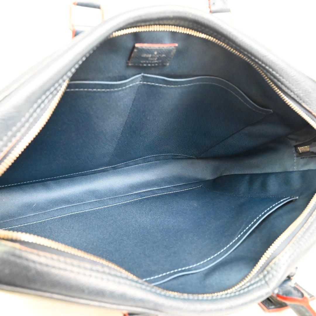 【美品】ルイヴィトン　タイガ　ビジネスバッグ　トートバッグ　レザー　通勤　鞄