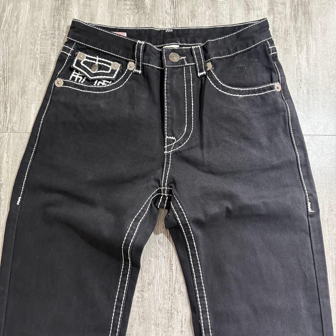 TRUE RELIGION Joey super 34白ステッチ
