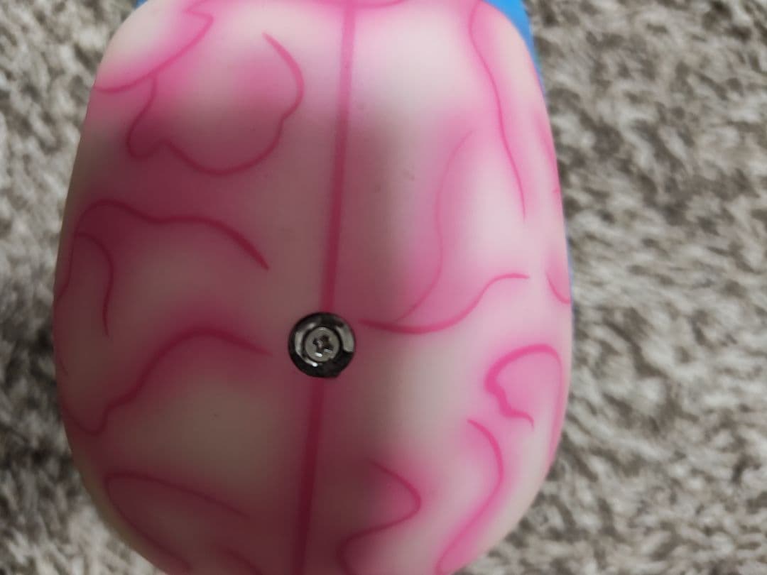 NAT08様用ピローヌ　スカル小物入れ　ホチキス