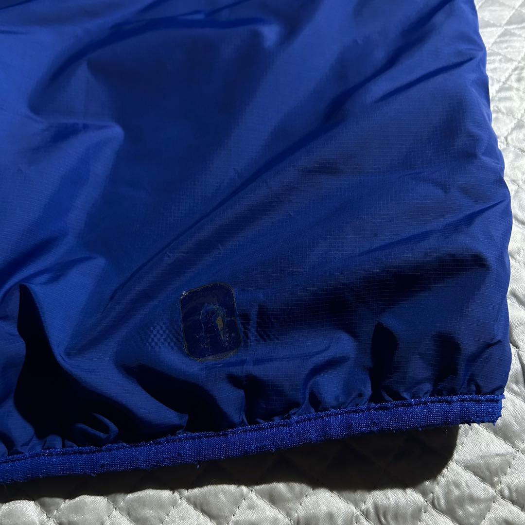 ピ*ィ様 00s Patagonia パフボールベスト 青 ジップアップ 中綿