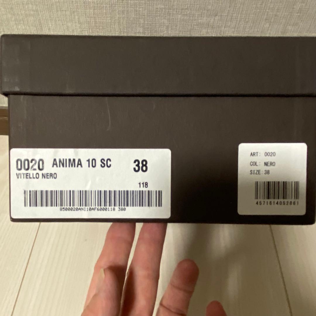 PELLICO ブラック パンプス 38 ANIMA アネッリ