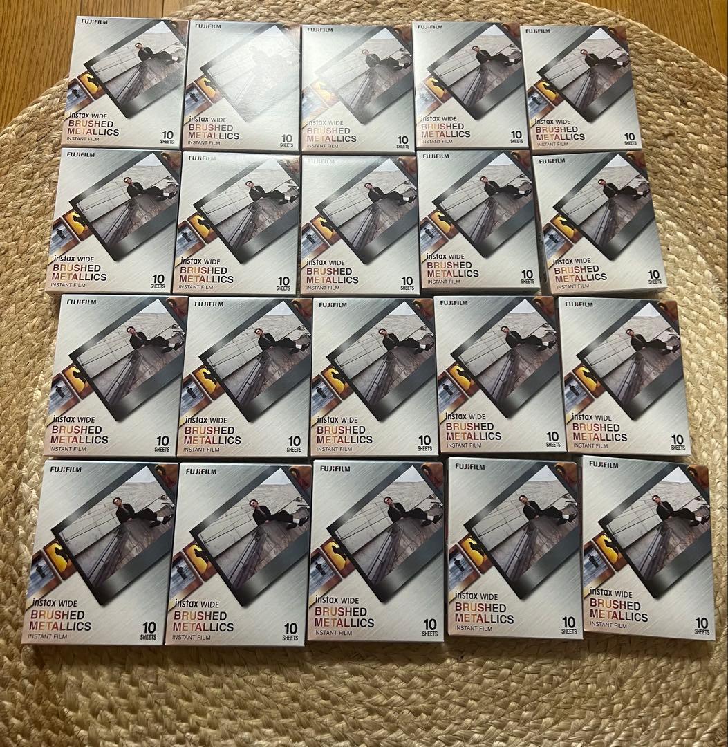 チェキ WIDE　BRUSHED LLICS 20個