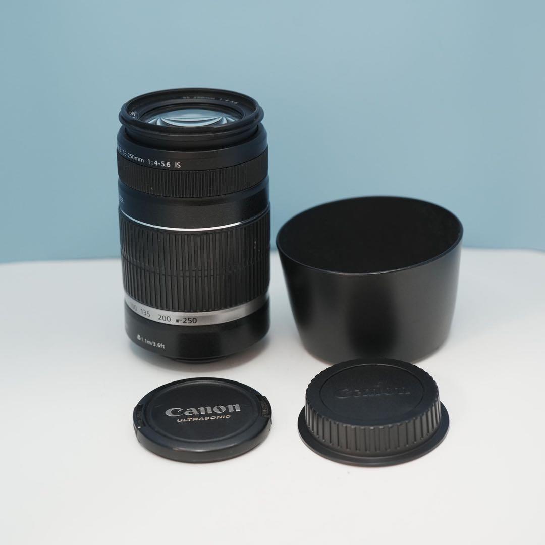 Canon純正 55-250mm 望遠レンズ a4172