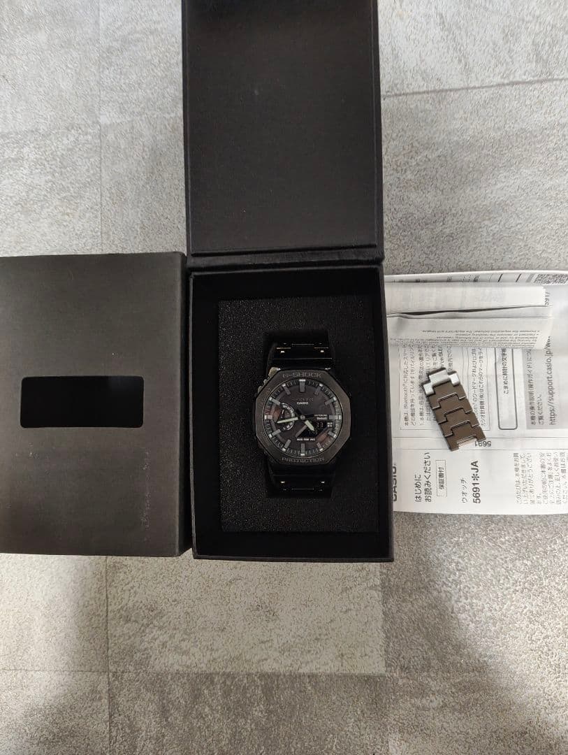 【CASIO】G-SHOCK GM-B2100BD-1AJF ソーラー腕時計