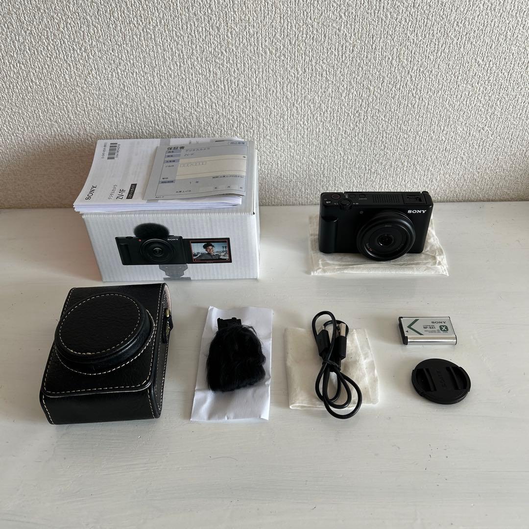 【美品】sony zv-1f vlogカメラ カメラケース付き