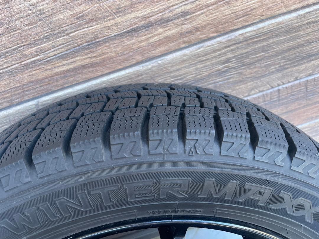 タフト スタッドレスタイヤ15 DUNLOP WINTER MAX※説明欄必須※