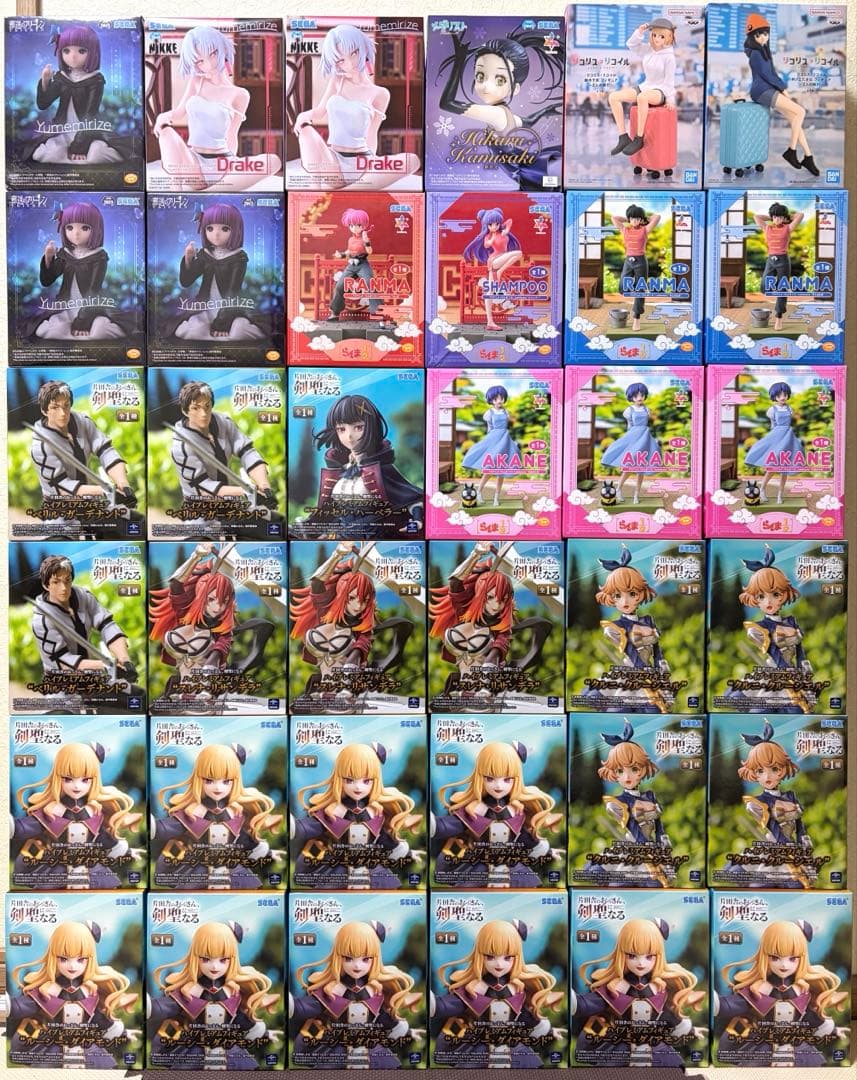 プライズ フィギュア 36体
