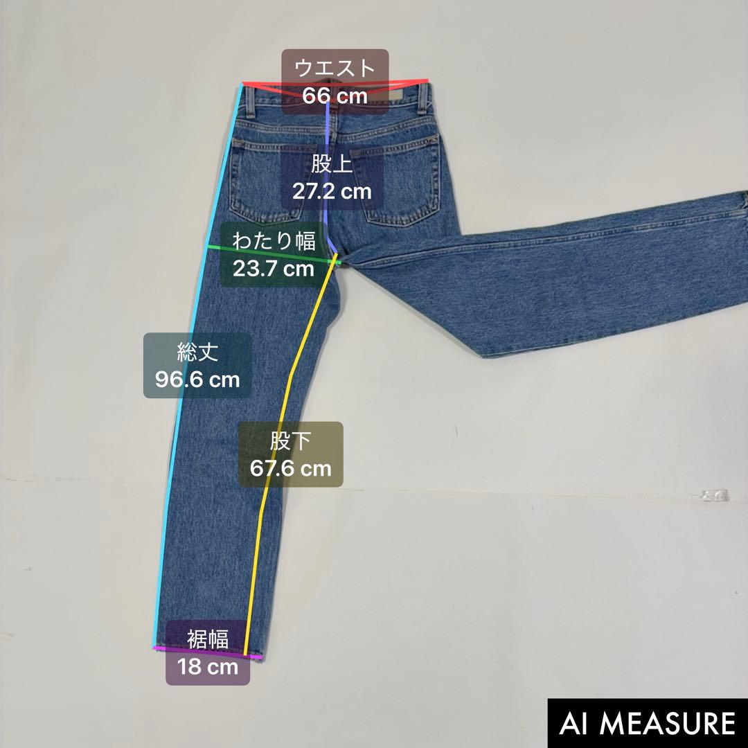THE SHISHIKUI シシクイ クラシックデニム インディゴ 23