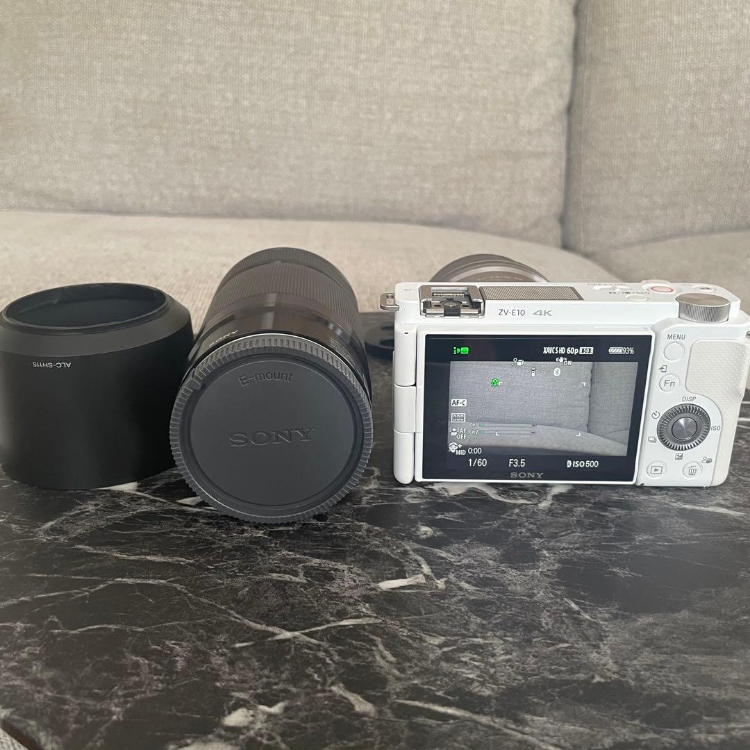 Sony ZV-E10 デジタルカメラ 一眼レフカメラ ミラーレス一眼レフカメラ