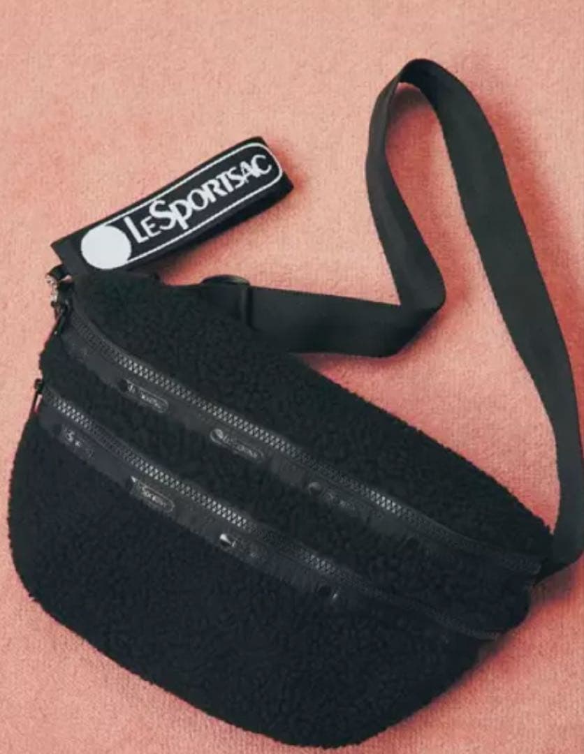 【レスポートサック 】【SPUR別注】ボディーバッグ ブラック