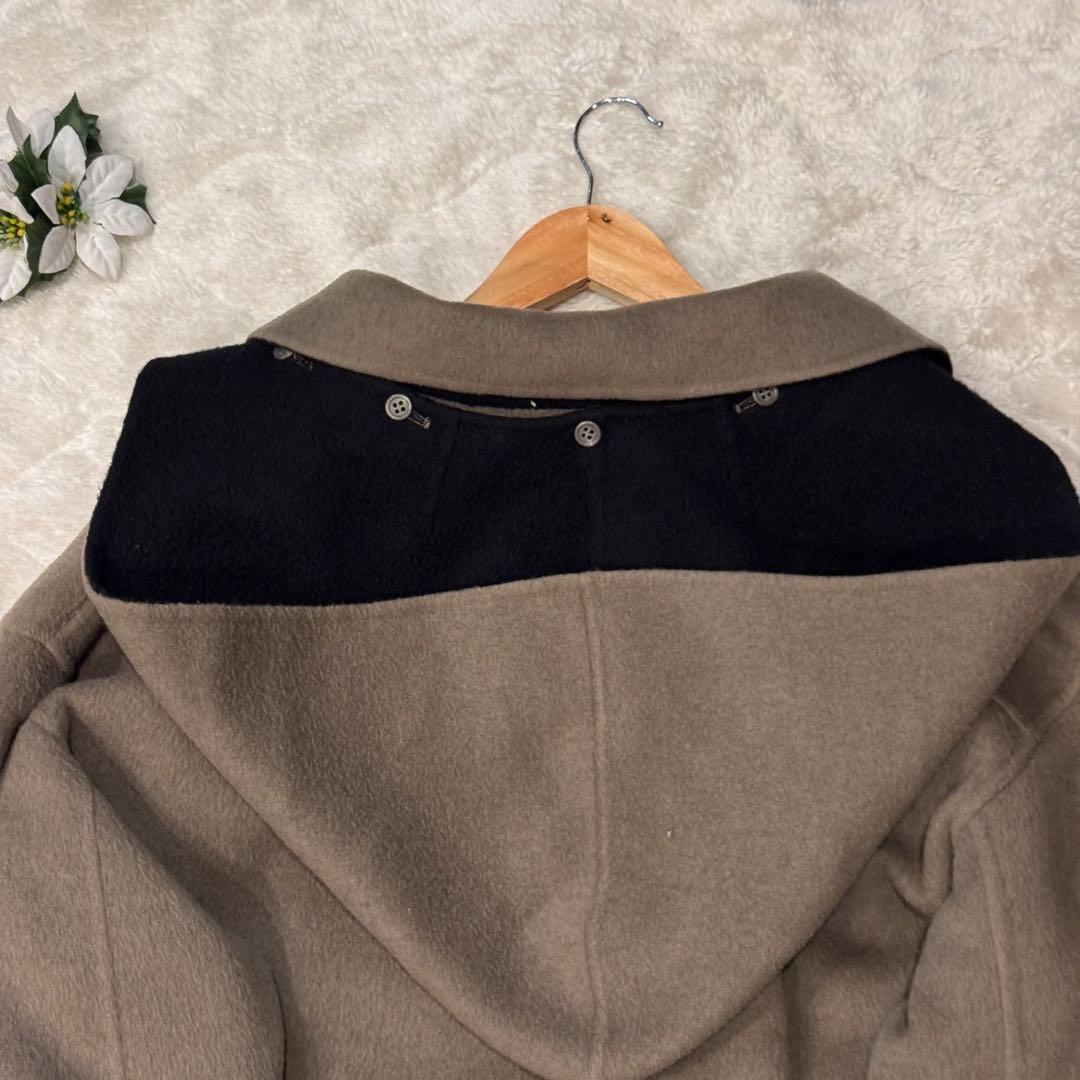 BALLY バリー　カシミヤコレクション　フード付きコート　サイズ42