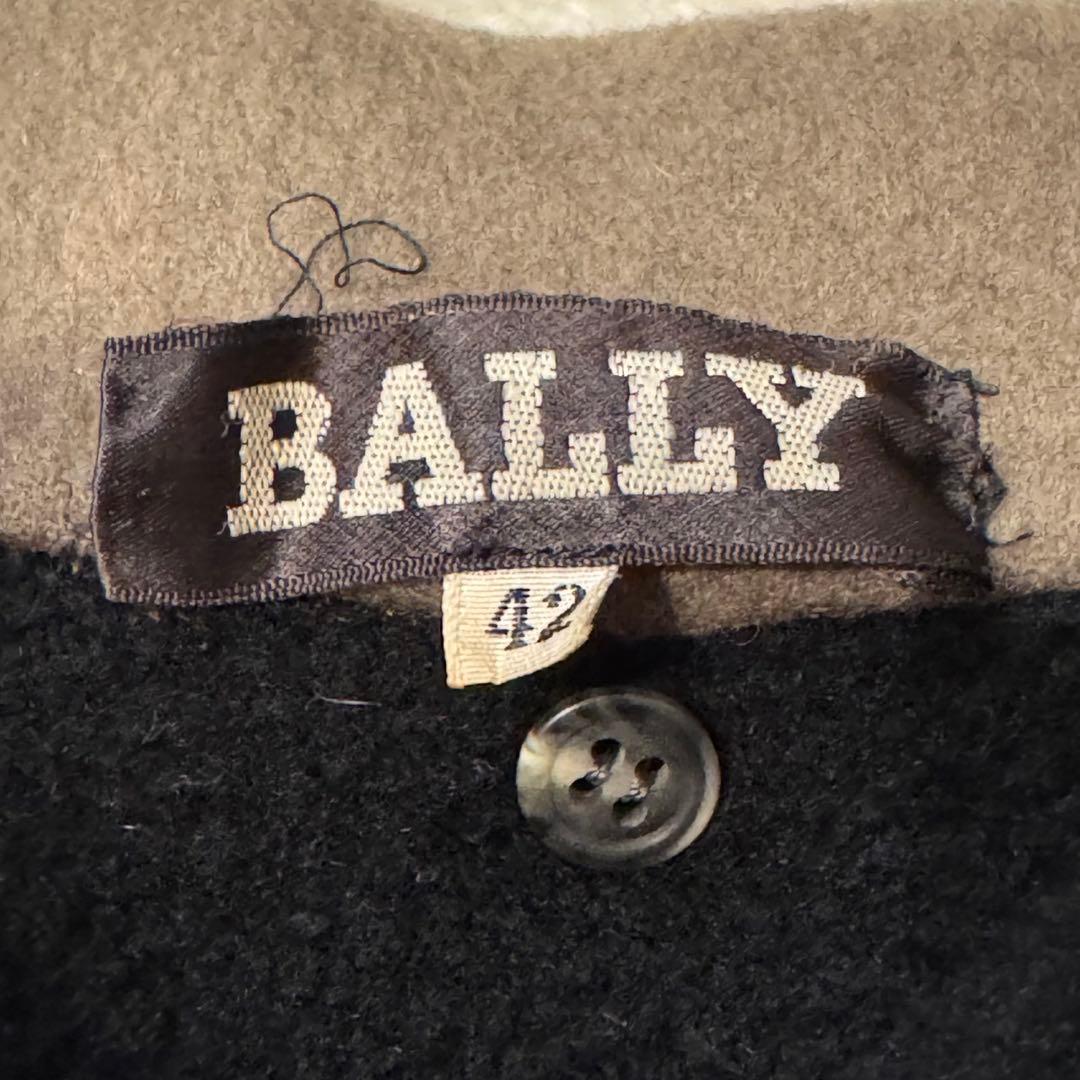 BALLY バリー　カシミヤコレクション　フード付きコート　サイズ42