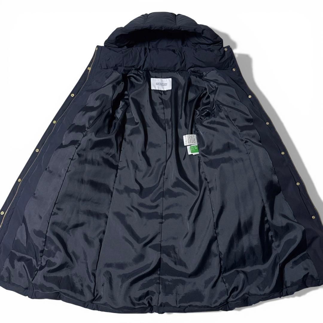 極美品✨️24AW　マッキントッシュ　WEB&一部店舗限定　ロングダウンコート　紺