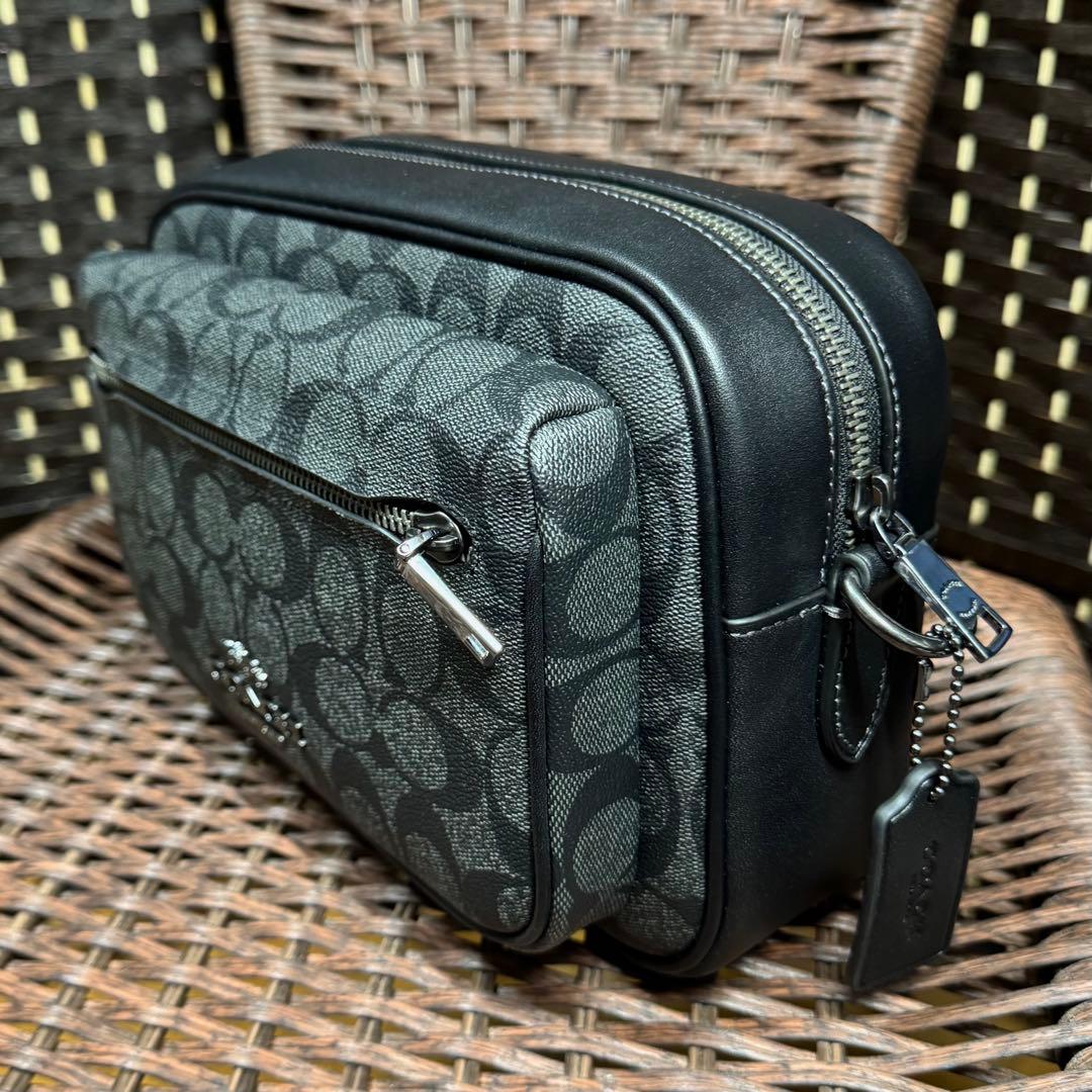COACH コーチ　メンズバック　シグネチャー　エリアス　クロスボディ　超美品