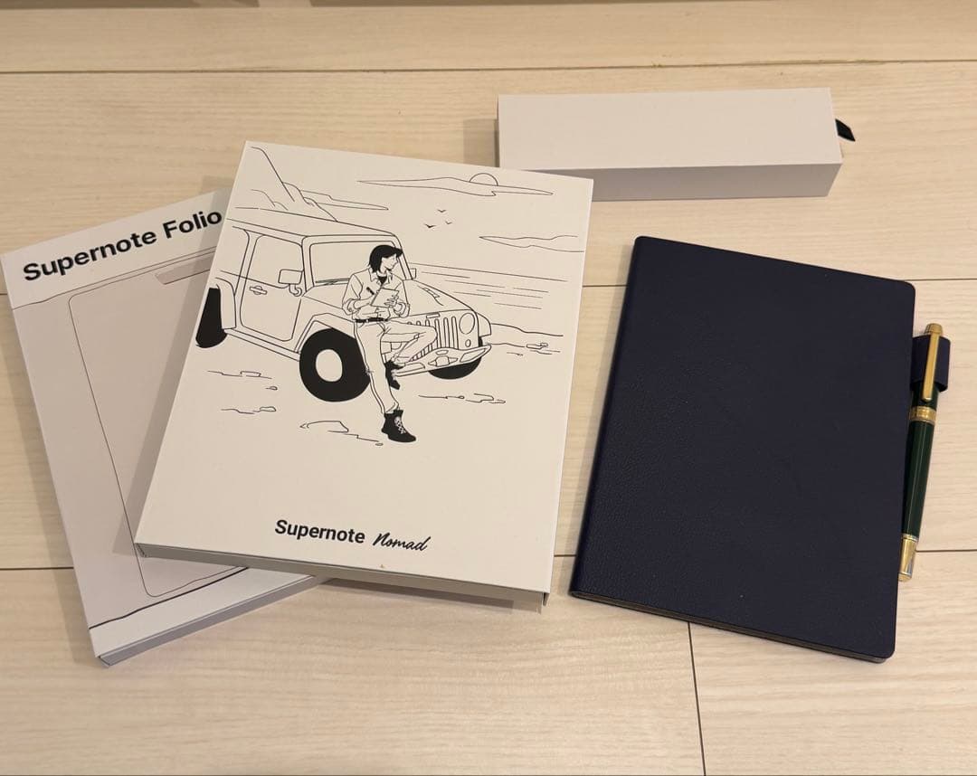 【美品】Supernote Nomad & 純正レザーケース / 純正ペン付属