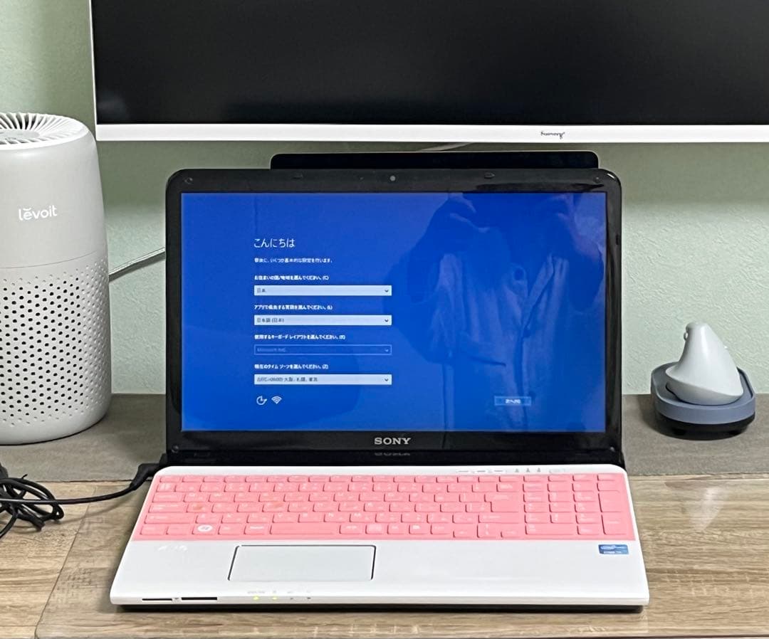 【Win11】i7搭載 vaio 白 ノートパソコン SSD1TB 8GB