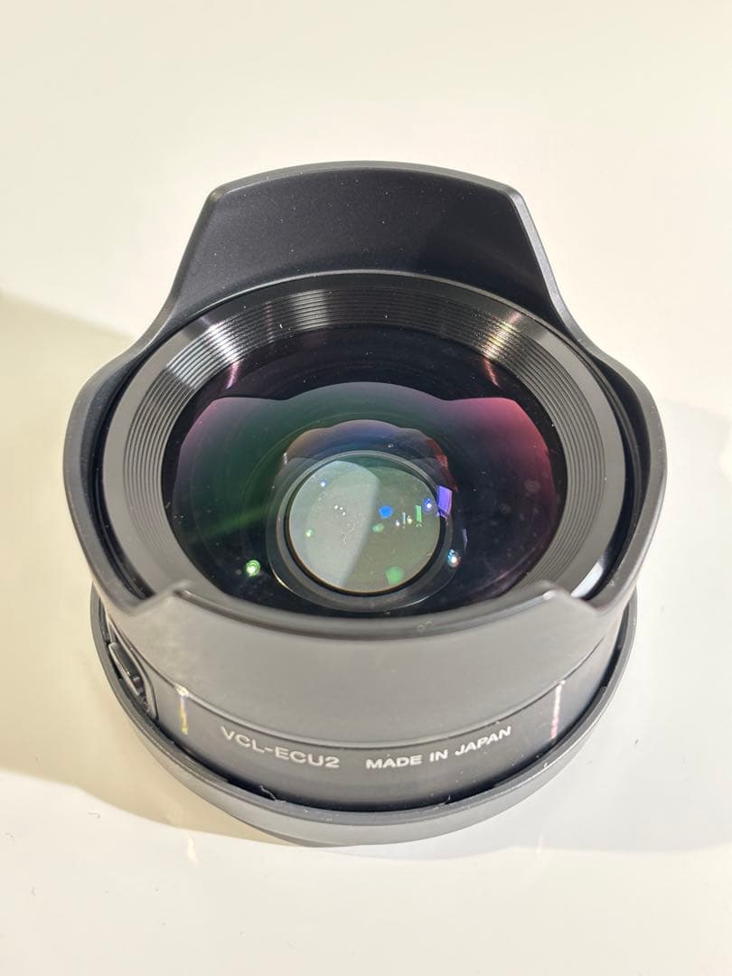 ソニーE16mm F2.8レンズ＋VCL-ECU2ウルトラワイドコンバーター。