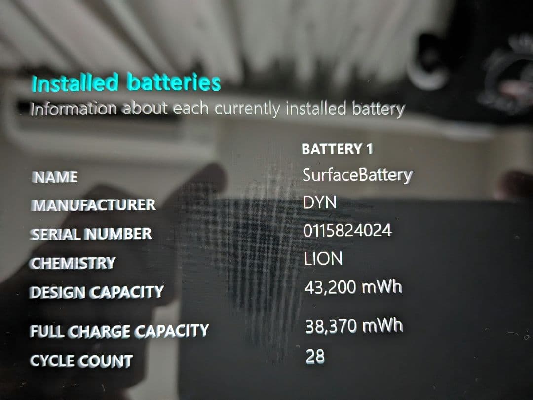 SurfacePro7 10世代i5 128GB 8GBRAM 本体