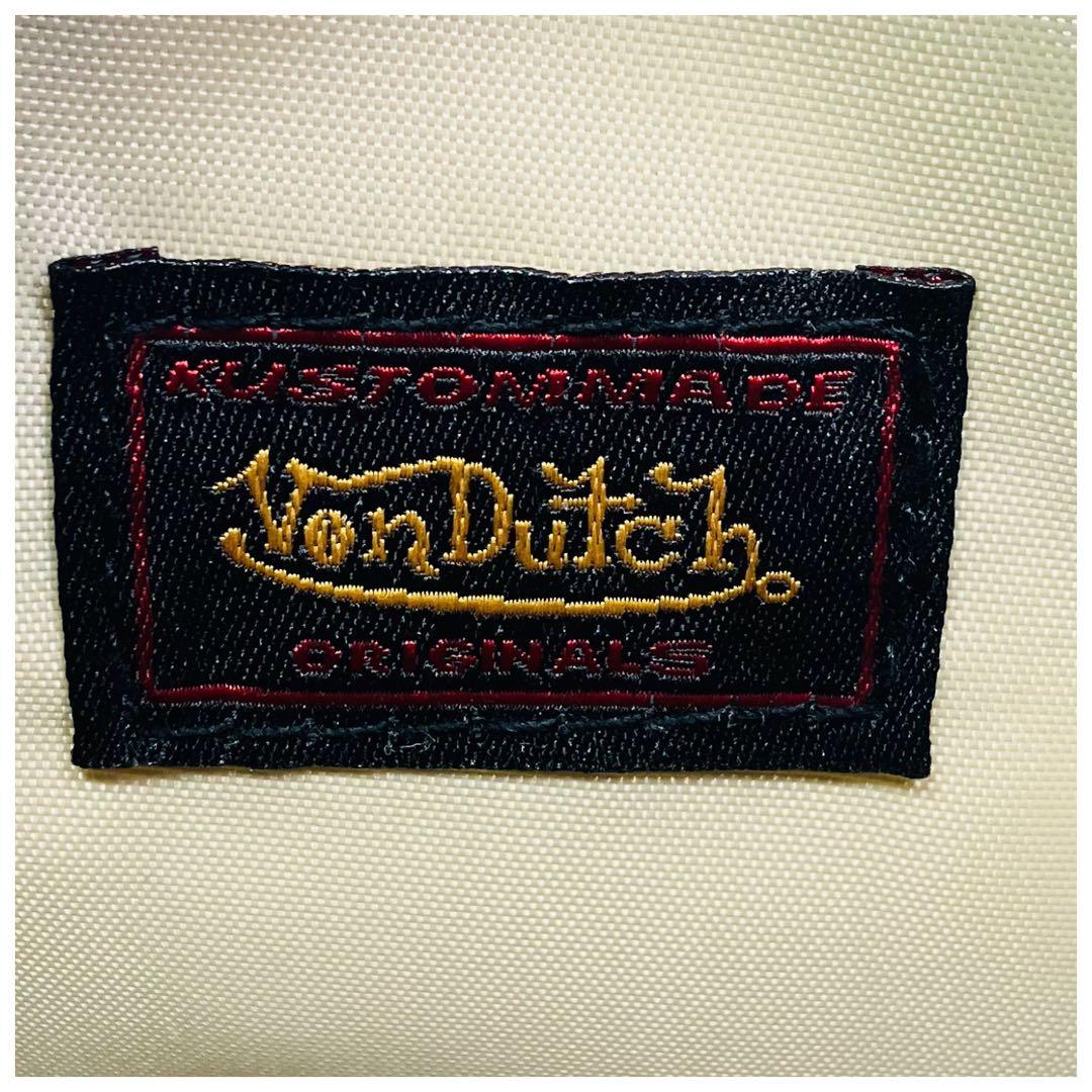 美品　VonDutch ボンダッヂ　ミニボストンバッグ　パステルブルー