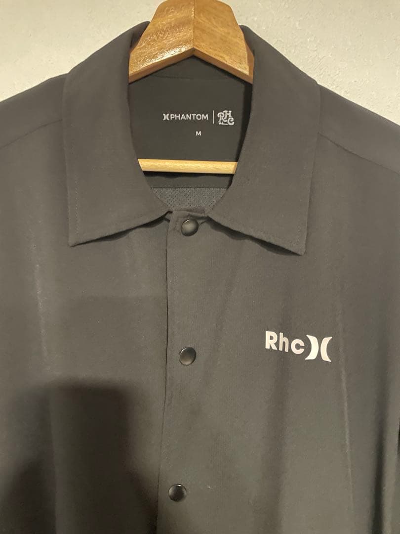 Hurley×RHC PHANTOM コーチジャケット M ブラック