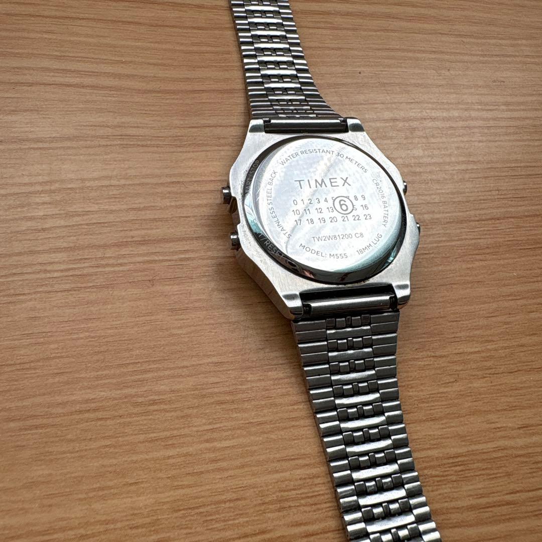 TIMEX Maison Margiela mm6 時計　シルバー　マルジェラ