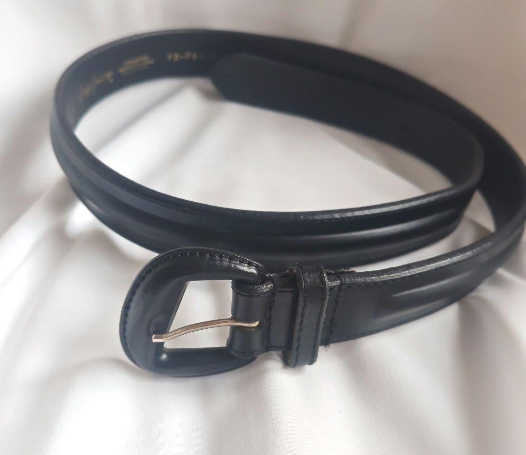 YohjiYamamoto ベルト　本皮　ブラック