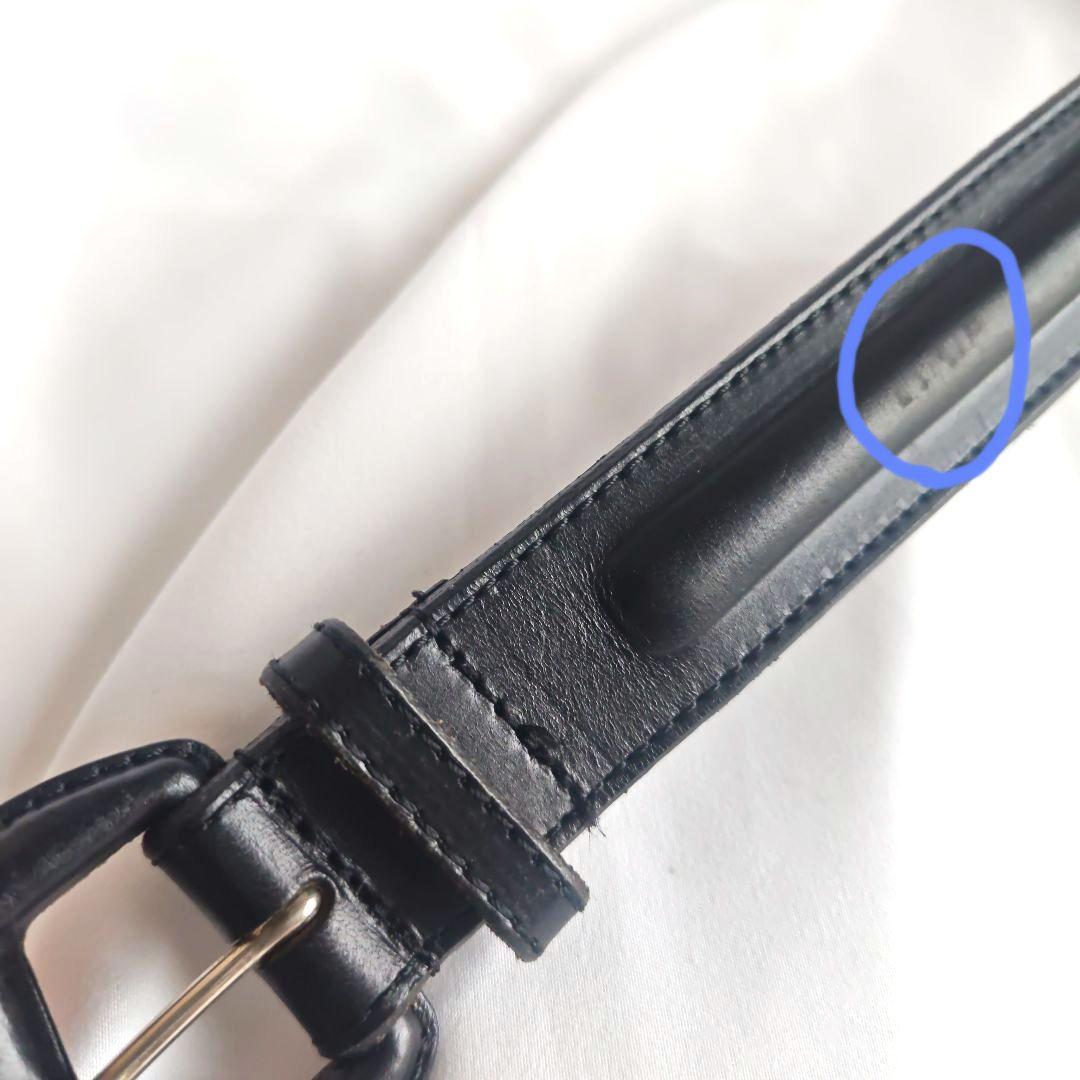 YohjiYamamoto ベルト　本皮　ブラック