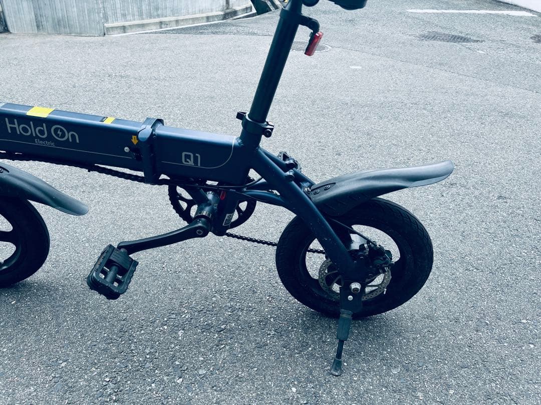 （購入注意）Holdon Q1J 折り畳み 電動アシスト自転車 ナイトブルー