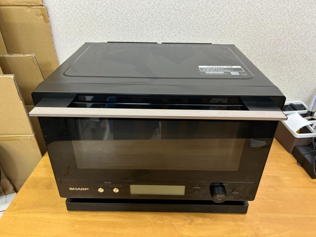 シャープ 電子レンジ RE-W234J-B ブラック 2023年製 ヘルツフリー
