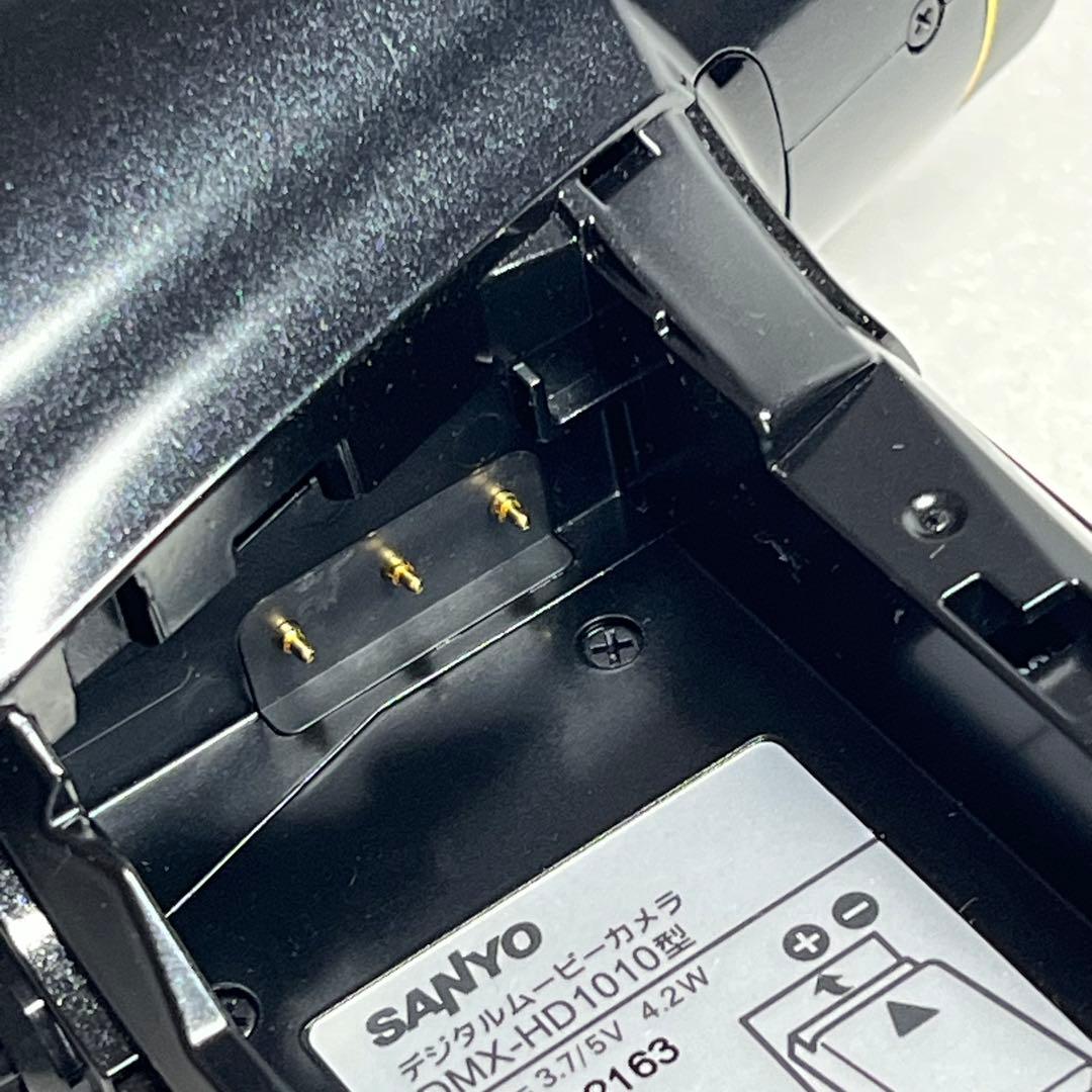 ☆美品☆SANYOデジタルムービーカメラXacti DMX-HD1010ブラック