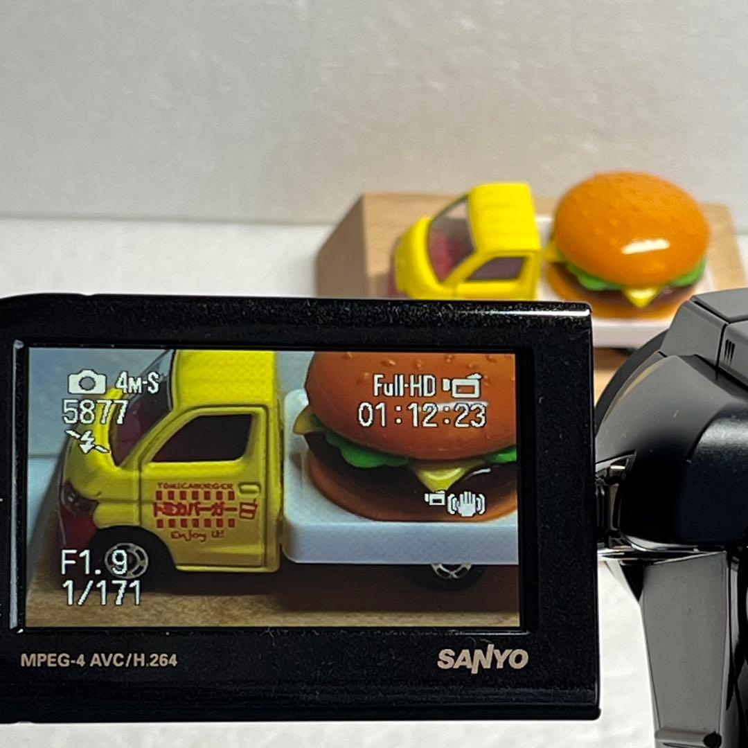 ☆美品☆SANYOデジタルムービーカメラXacti DMX-HD1010ブラック