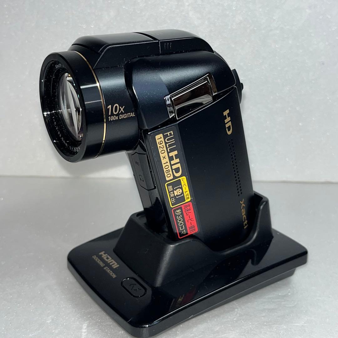 ☆美品☆SANYOデジタルムービーカメラXacti DMX-HD1010ブラック