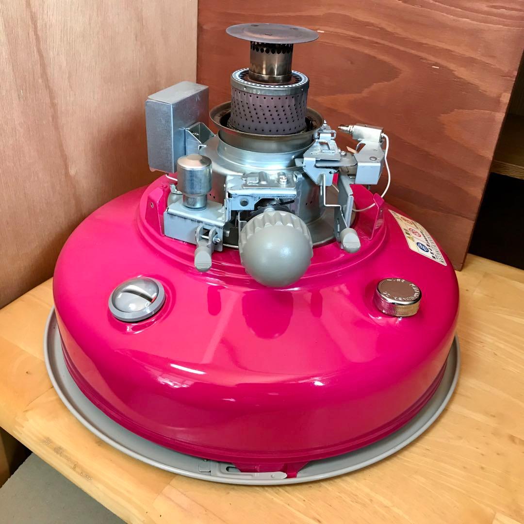 【レアカラー美品】トヨトミ レインボーストーブ ピンク×ホワイト 分解清掃済み