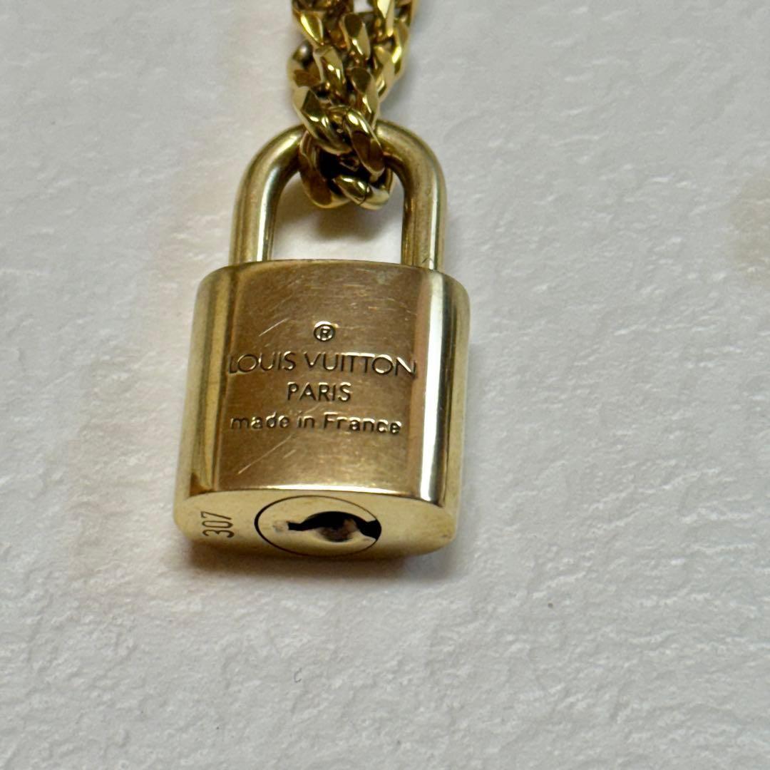 か*ー様 ルイヴィトン バドロック 喜平ネックレス付き チェーン 南京錠 カデナ