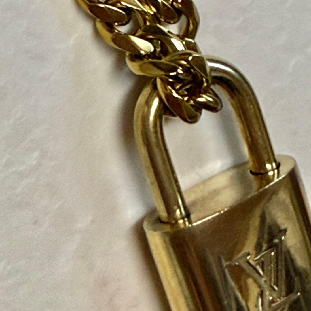 か*ー様 ルイヴィトン バドロック 喜平ネックレス付き チェーン 南京錠 カデナ