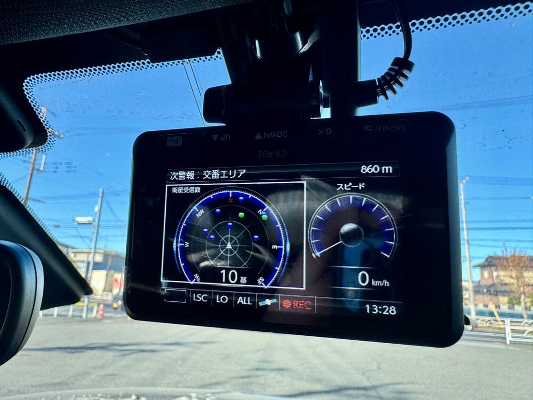 コムテック ドライブレコーダー&レーダー探知機 CB-R02