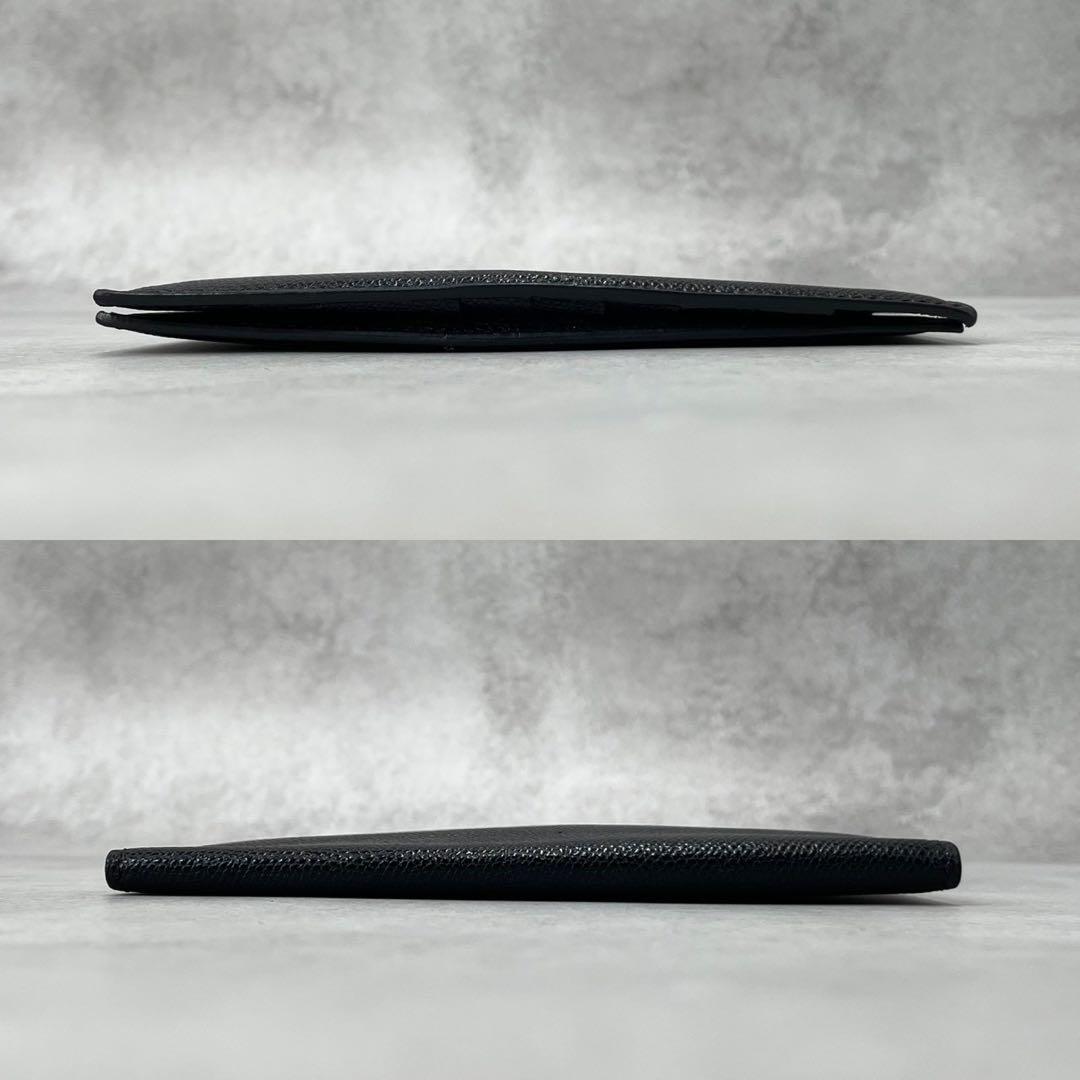 未使用品◎ヴァレクストラ　ヴァーティカル12 二つ折り長財布　札入れ　付属品完備